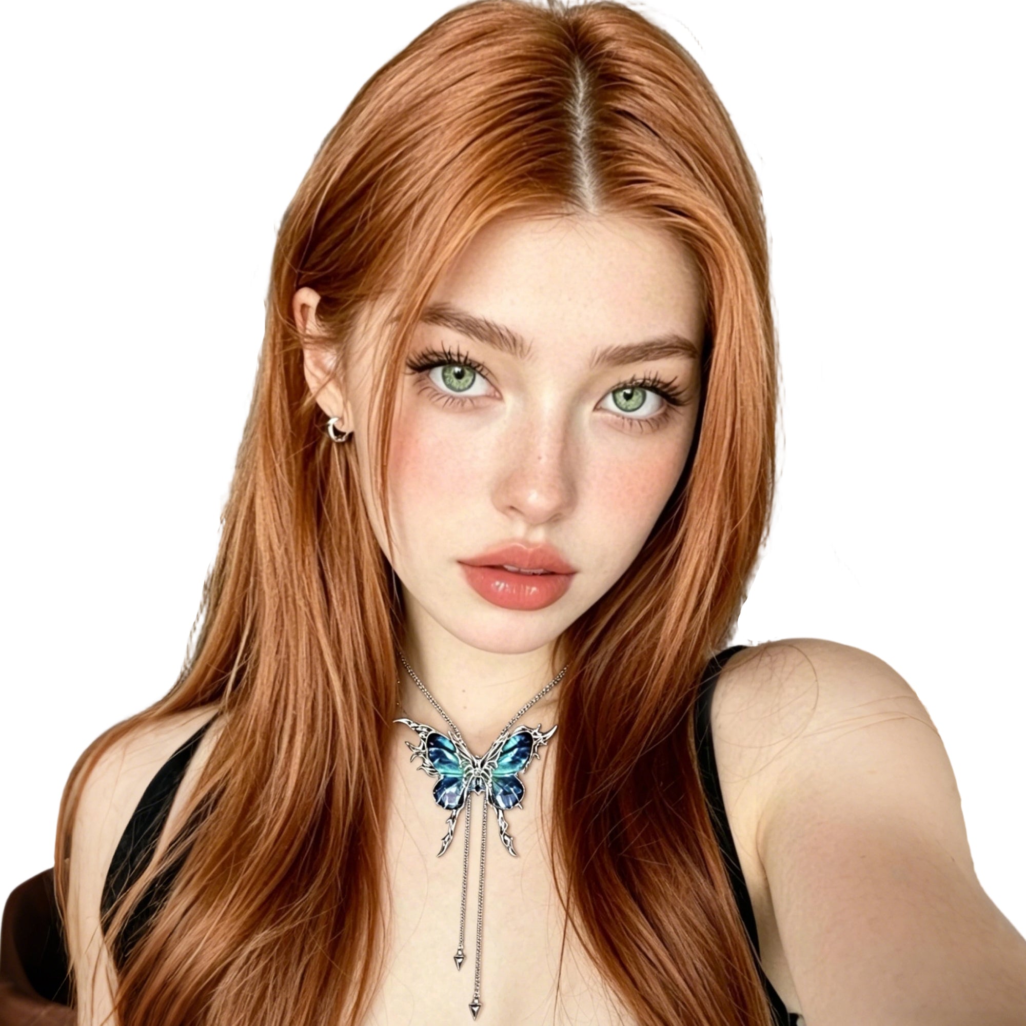 Daipithy | Pithy Mythology Artifact -Spirit Butterfly Necklace