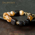 Dai Era - Earth Series Citrine & Ebony Bracelet