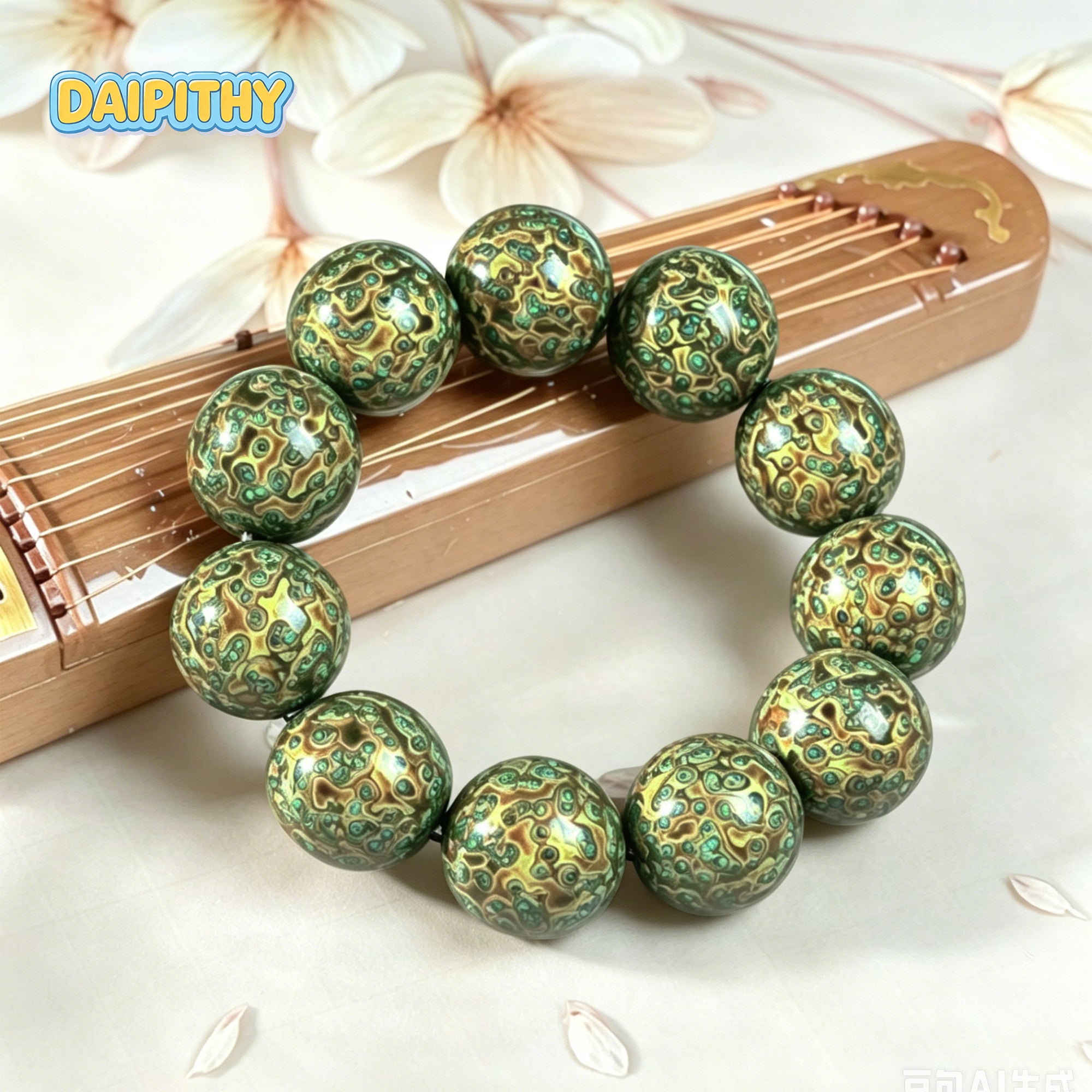 Wood Orb Bracelet