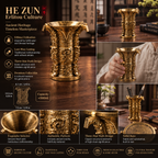He Zun Bronze Ritual Vessel The Earliest Symbol of China