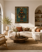 Ancient Totem Guardian Rug