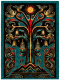 Tree of the Divine Realm Inspired by  Legendary Sanxingdui Bronze Tree