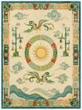 Celestial Bronze Totem Inspired by the Mystical Art of Sanxingdui Ancient Civilization and Modern Design