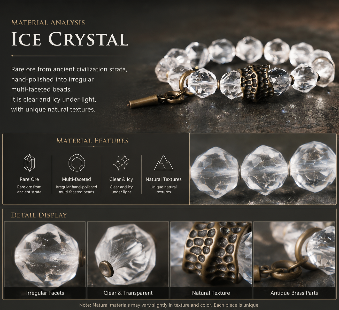 Ice Series Ice Crystal Bracelet