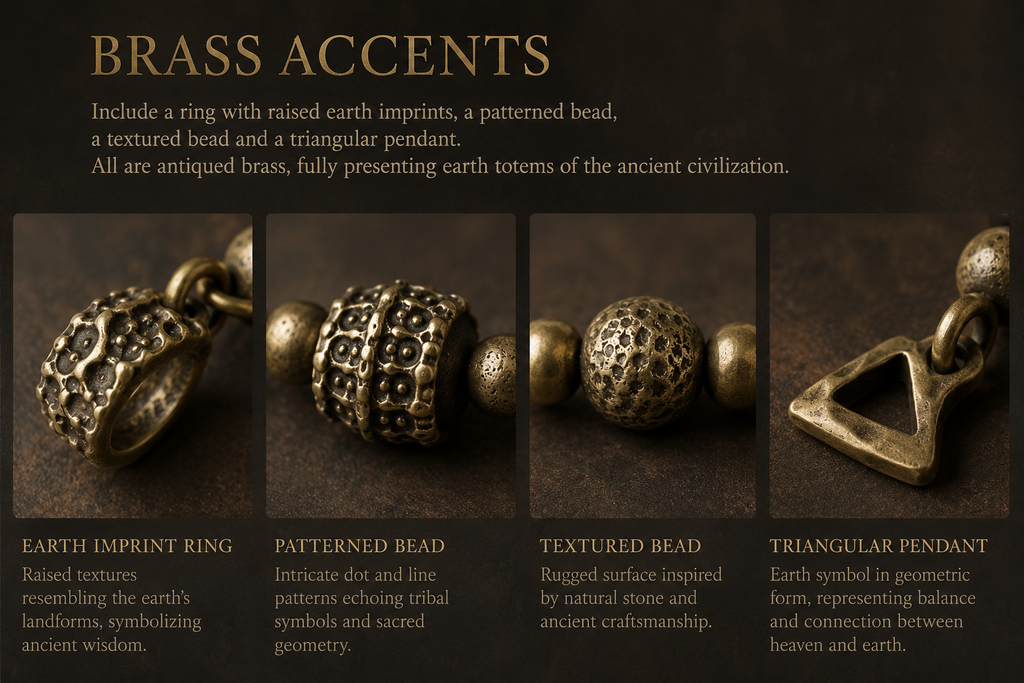 Dai Era - Earth Series Citrine & Ebony Bracelet