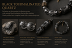 Dark Series Black Hair Crystal & Ebony Bracelet