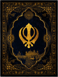 The Sacred Khanda – Sikh Heritage Art Tapestry | A Tribute to Faith, Courage & Unity
