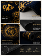 The Sacred Khanda – Sikh Heritage Art Tapestry | A Tribute to Faith, Courage & Unity