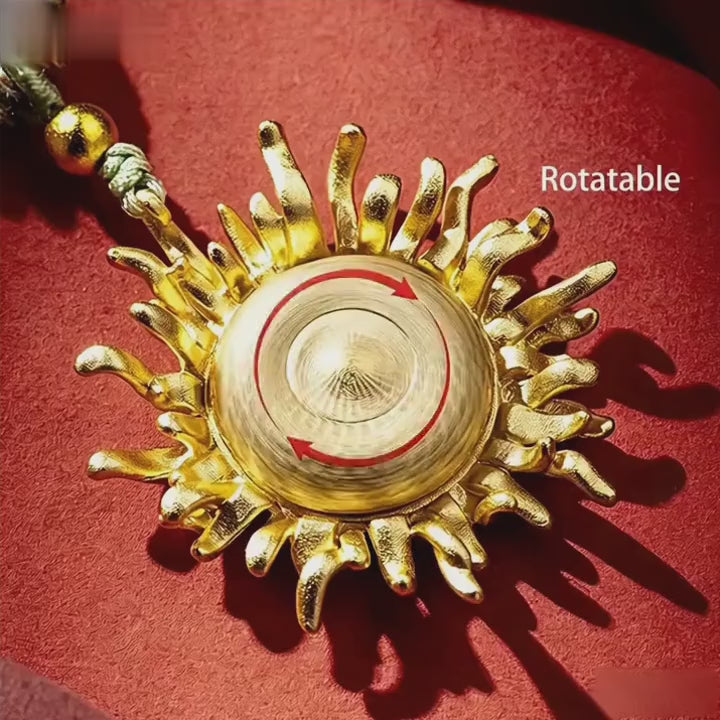 Daipithy | Pithy Mythology Artifact -Sunflower Spinning Blessing Charm